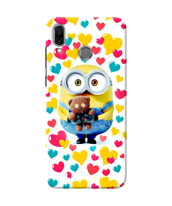 Minion Teddy Hearts Honor Play Back Cover