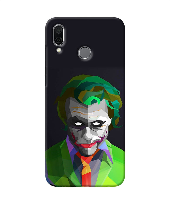 Abstract Dark Knight Joker Honor Play Back Cover