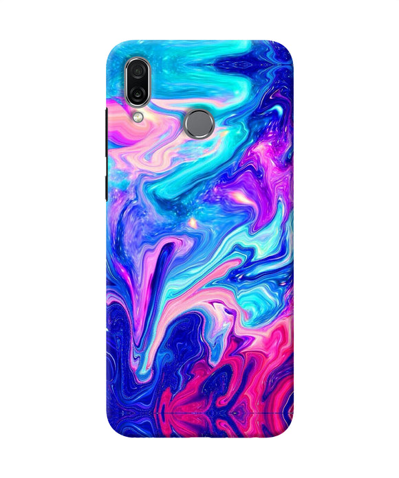 Abstract Colorful Water Honor Play Back Cover