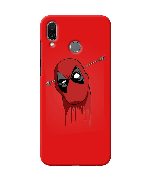 Funny Deadpool Honor Play Back Cover