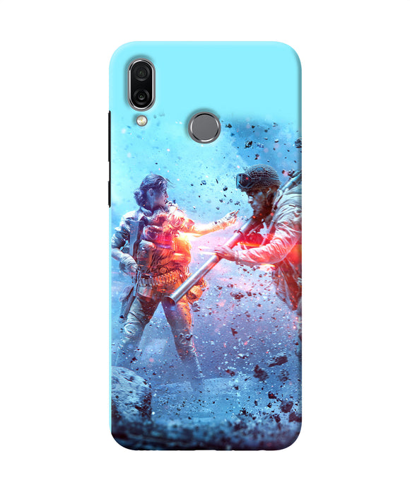 Pubg Water Fight Honor Play Back Cover