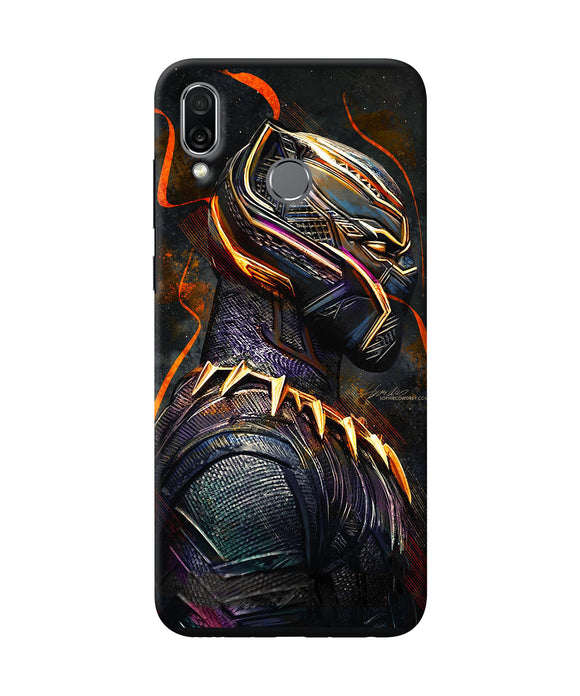 Black Panther Side Face Honor Play Back Cover