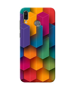 Abstract Rectangle Print Honor Play Back Cover