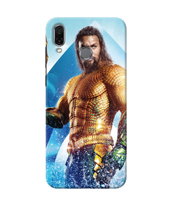 Aquaman Water Poster Honor Play Back Cover