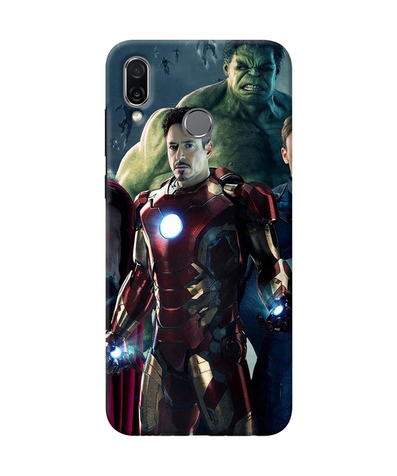 Ironman Hulk Space Honor Play Back Cover