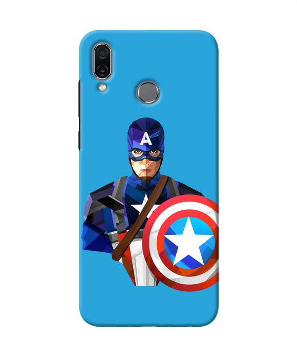 Captain America Character Honor Play Back Cover