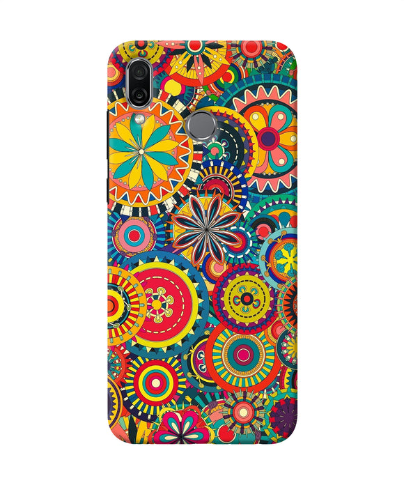 Colorful Circle Pattern Honor Play Back Cover