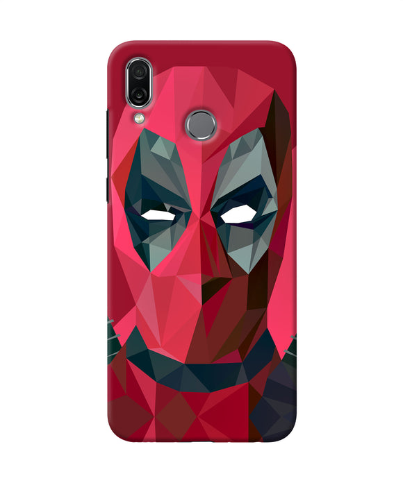 Abstract Deadpool Full Mask Honor Play Back Cover