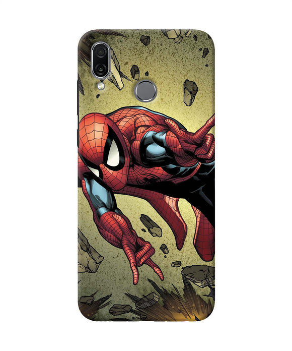 Spiderman On Sky Honor Play Back Cover