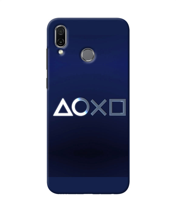 Aoxo Logo Honor Play Back Cover