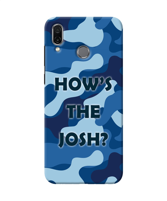 Hows The Josh Honor Play Back Cover