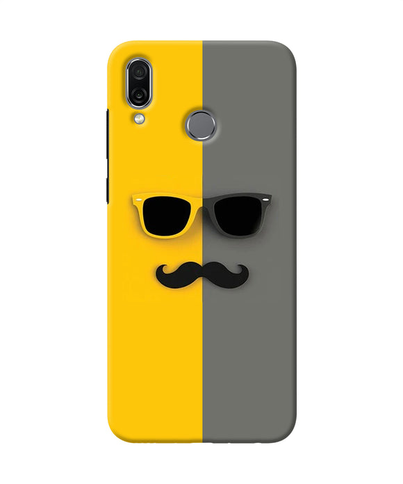 Mustache Glass Honor Play Back Cover