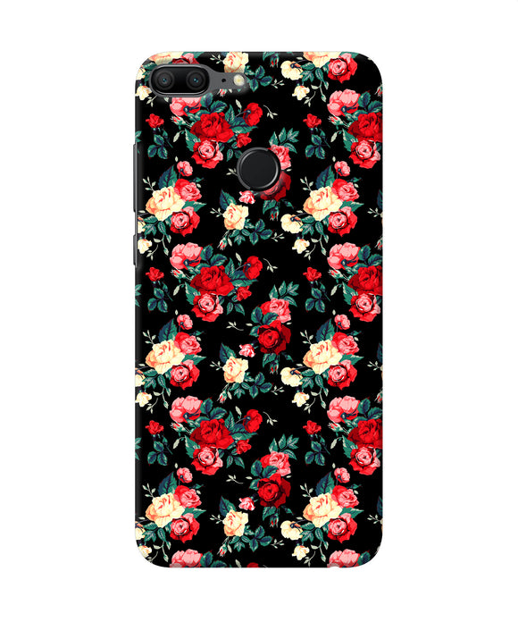 Rose Pattern Honor 9 Lite Back Cover