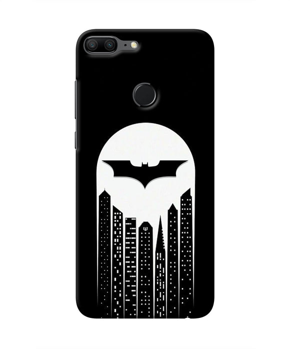 Batman Gotham City Honor 9 Lite Real 4D Back Cover