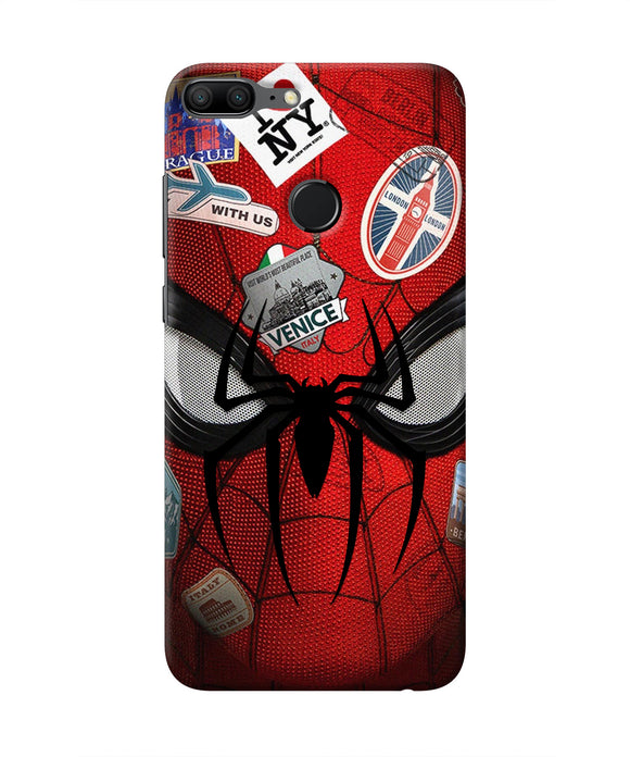Spiderman Far from Home Honor 9 Lite Real 4D Back Cover
