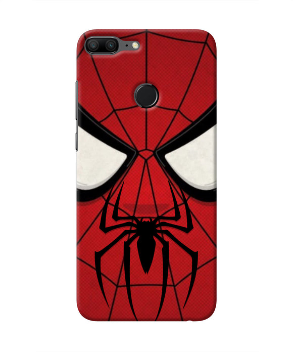 Spiderman Face Honor 9 Lite Real 4D Back Cover