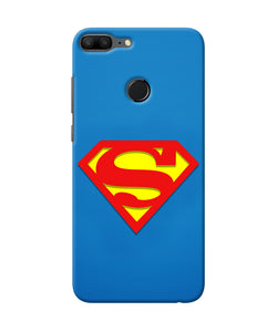 Superman Blue Honor 9 Lite Real 4D Back Cover