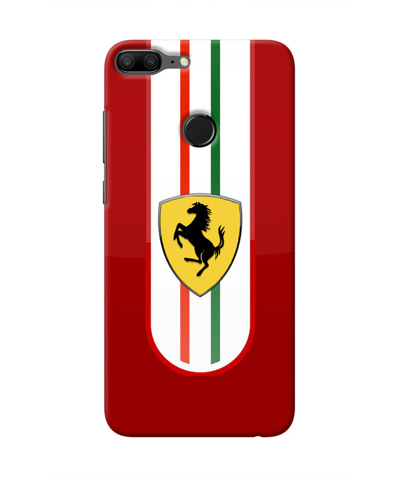 Ferrari Art Honor 9 Lite Real 4D Back Cover