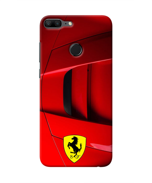 Ferrari Car Honor 9 Lite Real 4D Back Cover