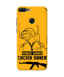 PUBG Chicken Dinner Honor 9 Lite Real 4D Back Cover