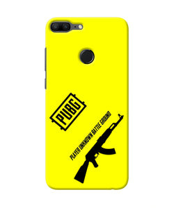 PUBG AKM Gun Honor 9 Lite Real 4D Back Cover