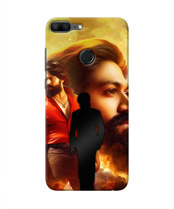 Rocky Bhai Walk Honor 9 Lite Real 4D Back Cover