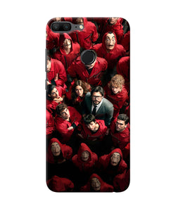 Money Heist Professor with Hostages Honor 9 Lite Back Cover