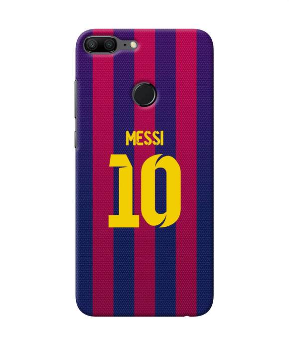 Messi 10 Tshirt Honor 9 Lite Back Cover
