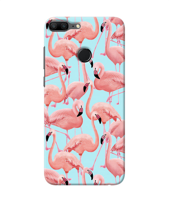 Abstract Sheer Bird Print Honor 9 Lite Back Cover