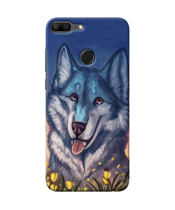 Cute Wolf Honor 9 Lite Back Cover