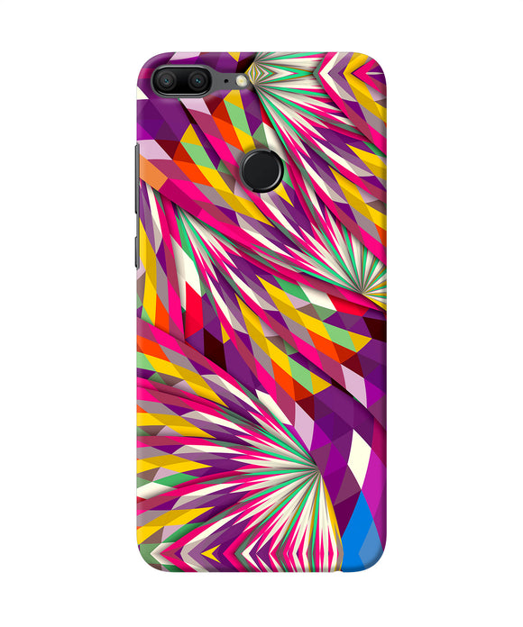 Abstract Colorful Print Honor 9 Lite Back Cover