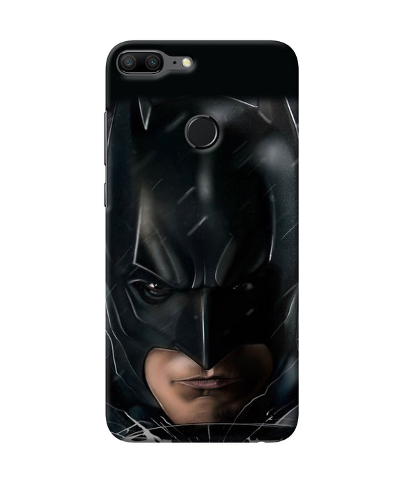 Batman Black Mask Honor 9 Lite Back Cover