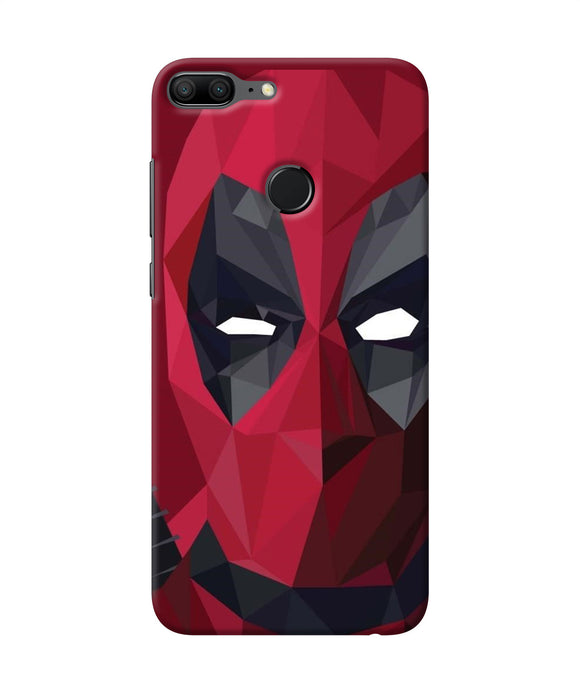 Abstract Deadpool Mask Honor 9 Lite Back Cover