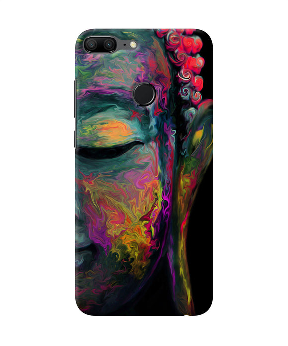 Buddha Face Painting Honor 9 Lite Back Cover
