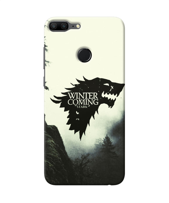 Winter Coming Stark Honor 9 Lite Back Cover