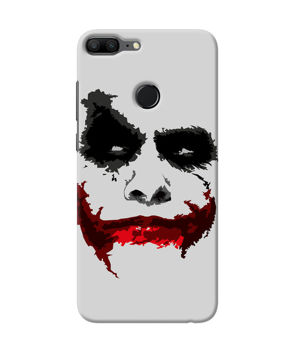 Joker Dark Knight Red Smile Honor 9 Lite Back Cover