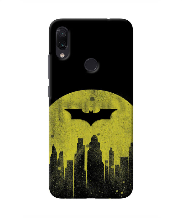 Batman Sunset Redmi Note 7 Real 4D Back Cover