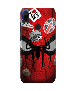 Spiderman Far from Home Redmi Note 7 Real 4D Back Cover