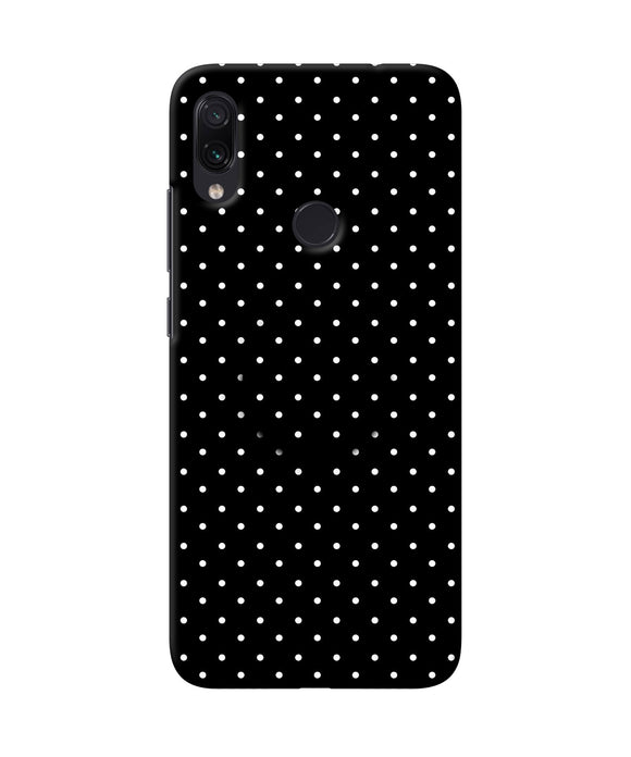 White Dots Redmi Note 7 Pop Case