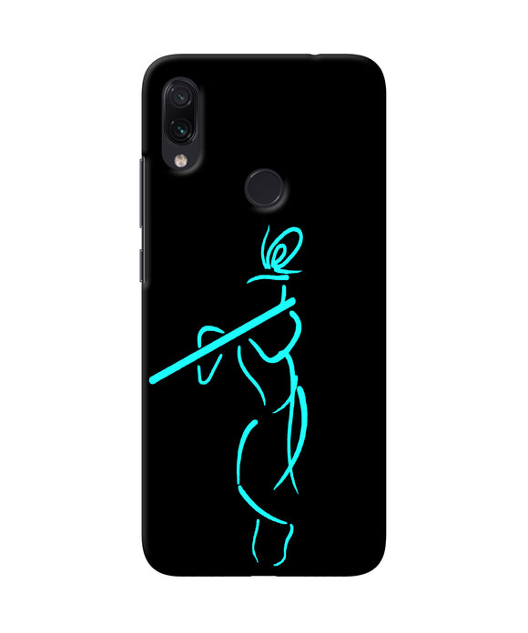 Lord Krishna Sketch Redmi Note 7 Back Cover