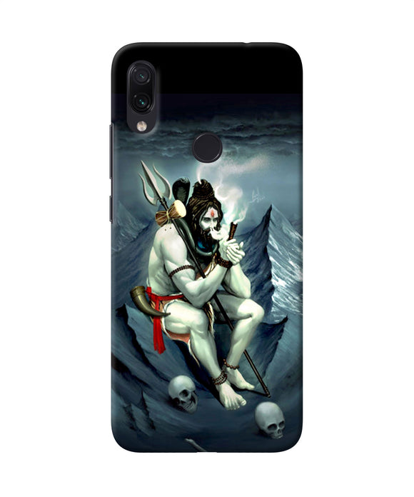 Lord Shiva Chillum Redmi Note 7 Back Cover