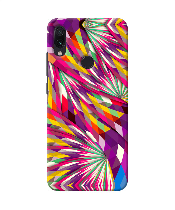 Abstract Colorful Print Redmi Note 7 Back Cover