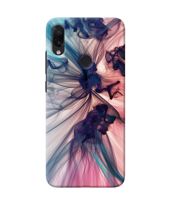 Abstract Black Smoke Redmi Note 7 Back Cover