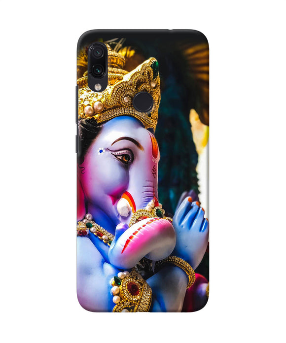 Lord Ganesh Statue Redmi Note 7 Back Cover