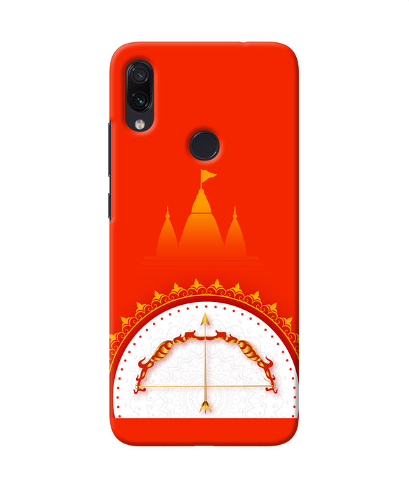 Ram Mandir Bow Arrow Redmi Note 7 Pro Back Cover