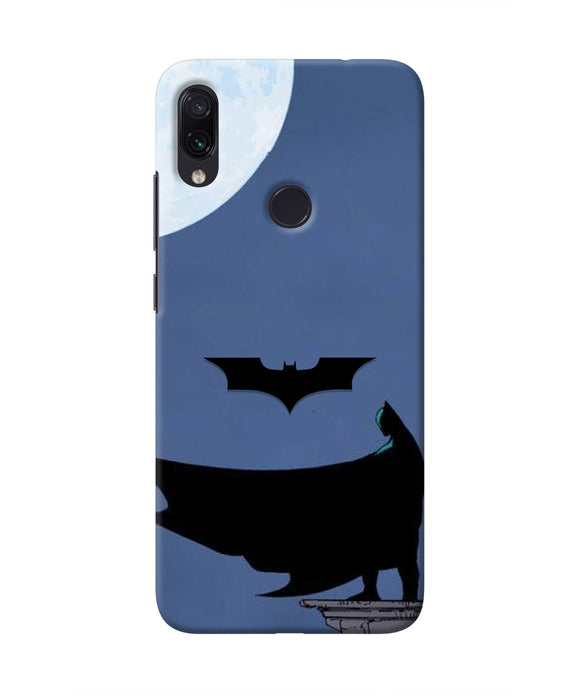 Batman Night City Redmi Note 7 Pro Real 4D Back Cover