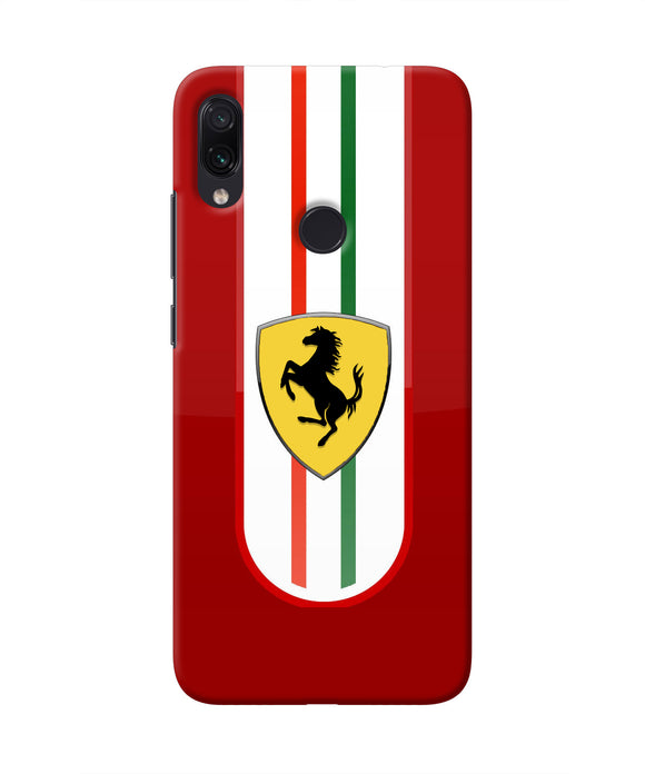 Ferrari Art Redmi Note 7 Pro Real 4D Back Cover