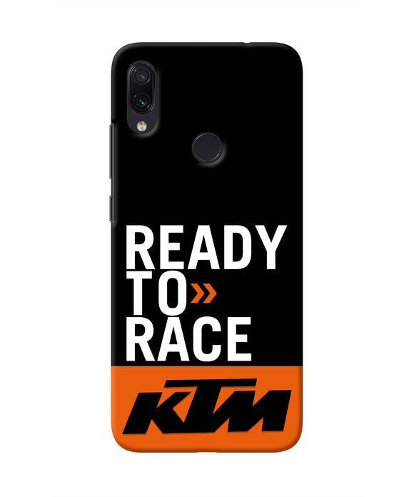 KTM Ready To Race Redmi Note 7 Pro Real 4D Back Cover