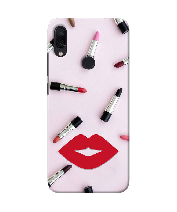 Lips Lipstick Shades Redmi Note 7 Pro Real 4D Back Cover