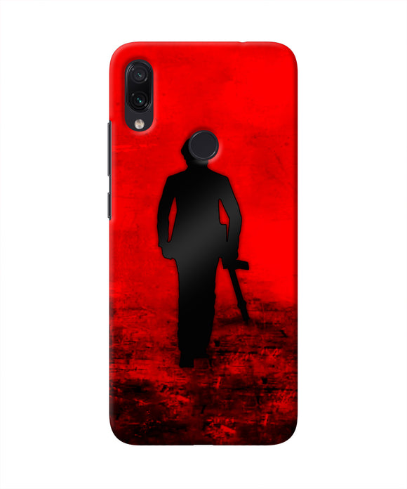 Rocky Bhai with Gun Redmi Note 7 Pro Real 4D Back Cover